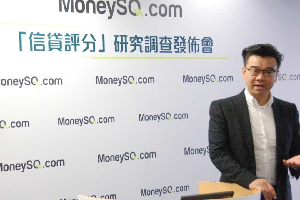 MoneySQ founder Steven Lee Kun-tai says that once people know their credit score, they will be more responsible towards loans they receive. Photo: SCMP Pictures