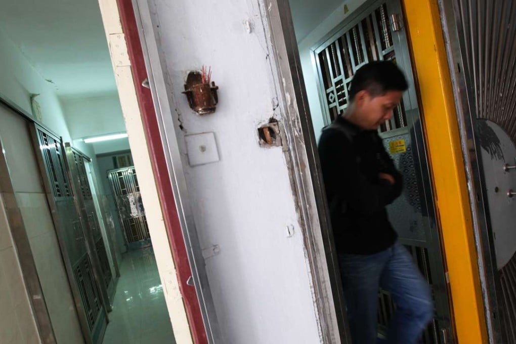 Tougher punishments for subdividing flats into tiny homes are needed to tackle the safety hazards such projects bring, a study by City University has recommended. Photo: David Wong