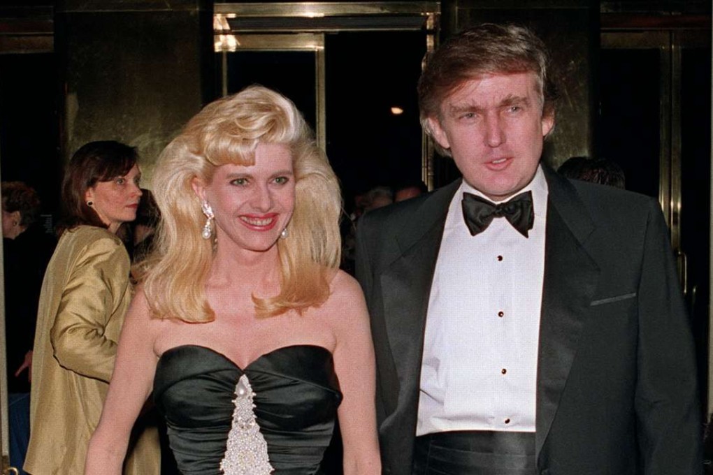 Donald Trump and his wife Ivana arriving at a social engagement in New York in 1989. They would divorce in acrimonious fashion in 1992 but have since come to good terms. Photo: AFP