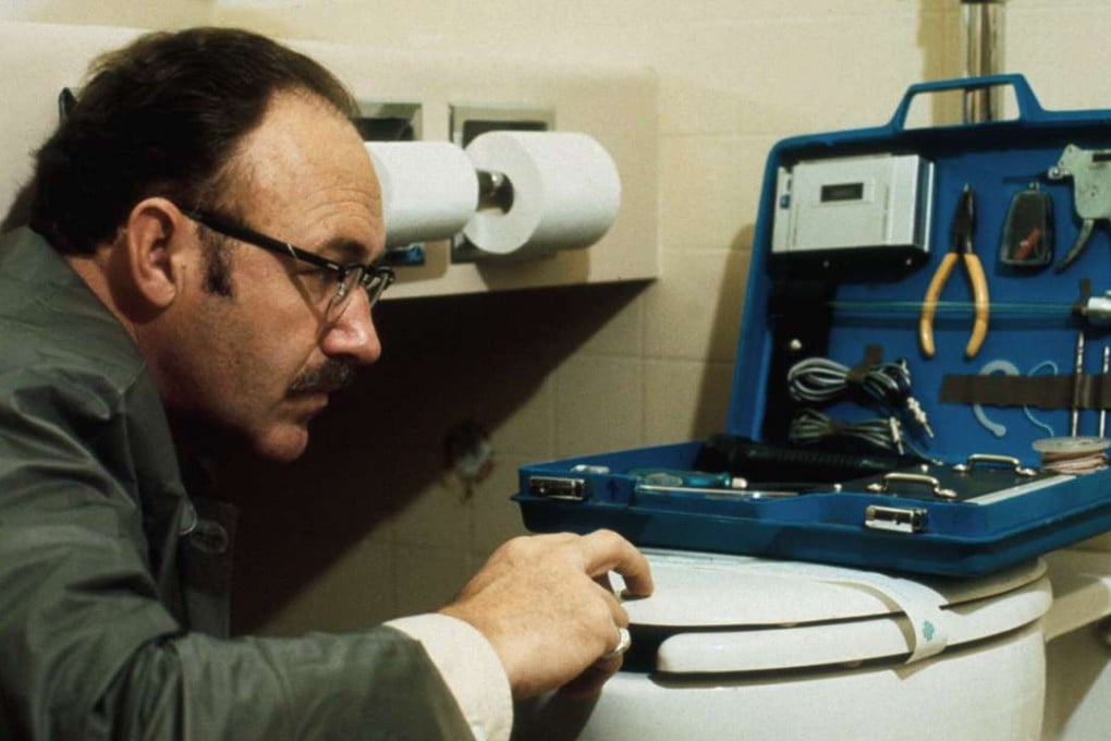 Gene Hackman as surveillance expert Harry Caul in The Conversation.