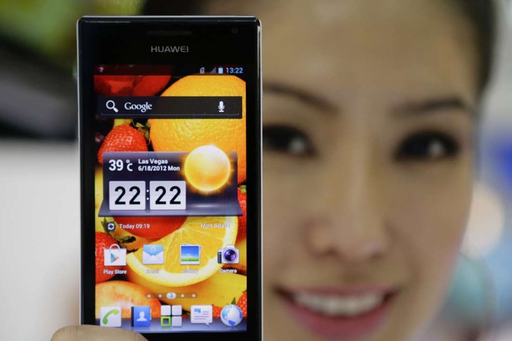 Huawei plans to increase its artificial intelligence R&D spending, to create a smart device that will be able to smell, taste, hear and see, as well as a human being. Photo: Reuters