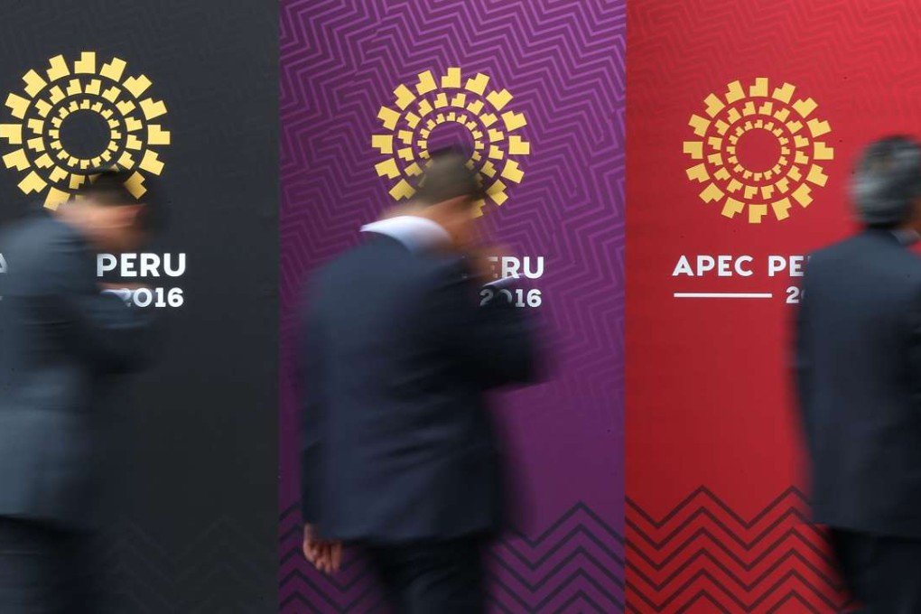 China is expected to push its own regional trade deals at the Apec summit in Lima, Peru. Photo: Xinhua