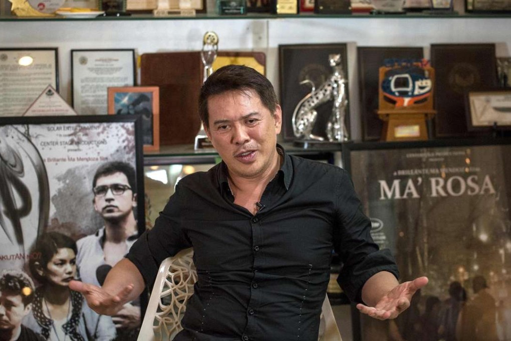 Film director Brillante Mendoza. Photo: AFP