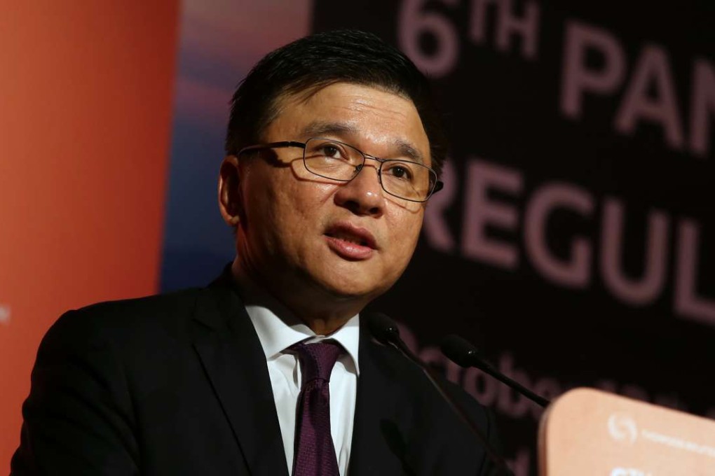 Secretary for Financial Services and the Treasury Chan Ka-keung supports a more frontline role for the SFC. Photo: Jonathan Wong