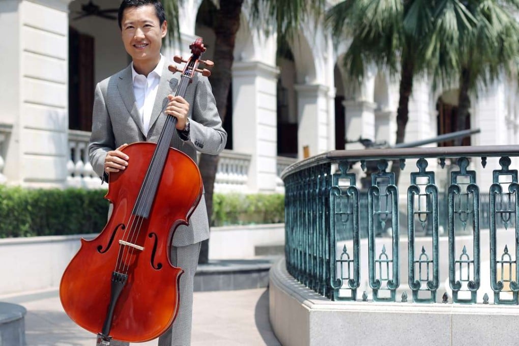 Cellist Trey Lee Chui-yee founded the Musicus festival with his sister Lee Chui-Inn Lee, a pianist, as a way of bringing foreign artists to Hong Kong, but also in order to showcase local musicians internationallyto an international audience. Photo: Sam Tsang
