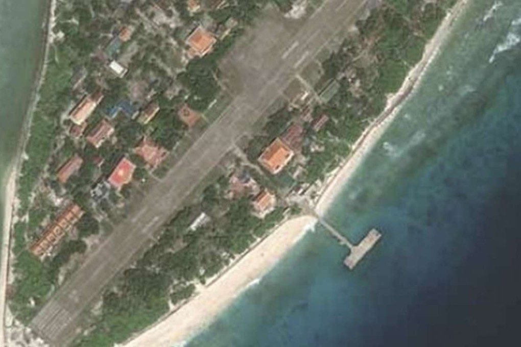 The island in the Spratlys in 2014. Photo: AMTI