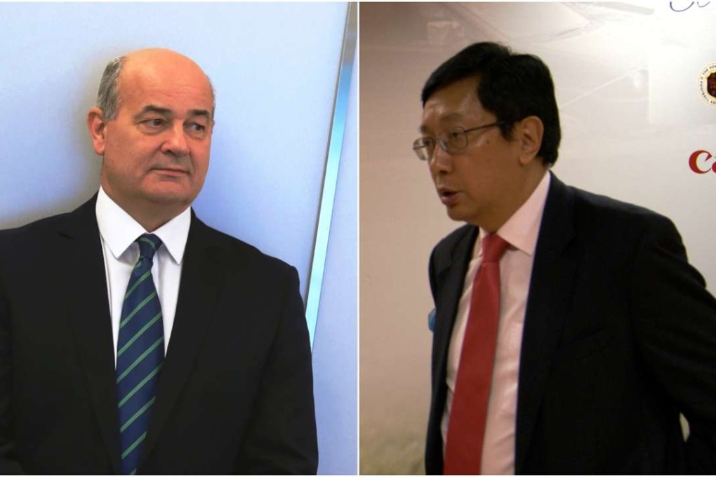 Mark Sutcliffe and Ken Ng Kin