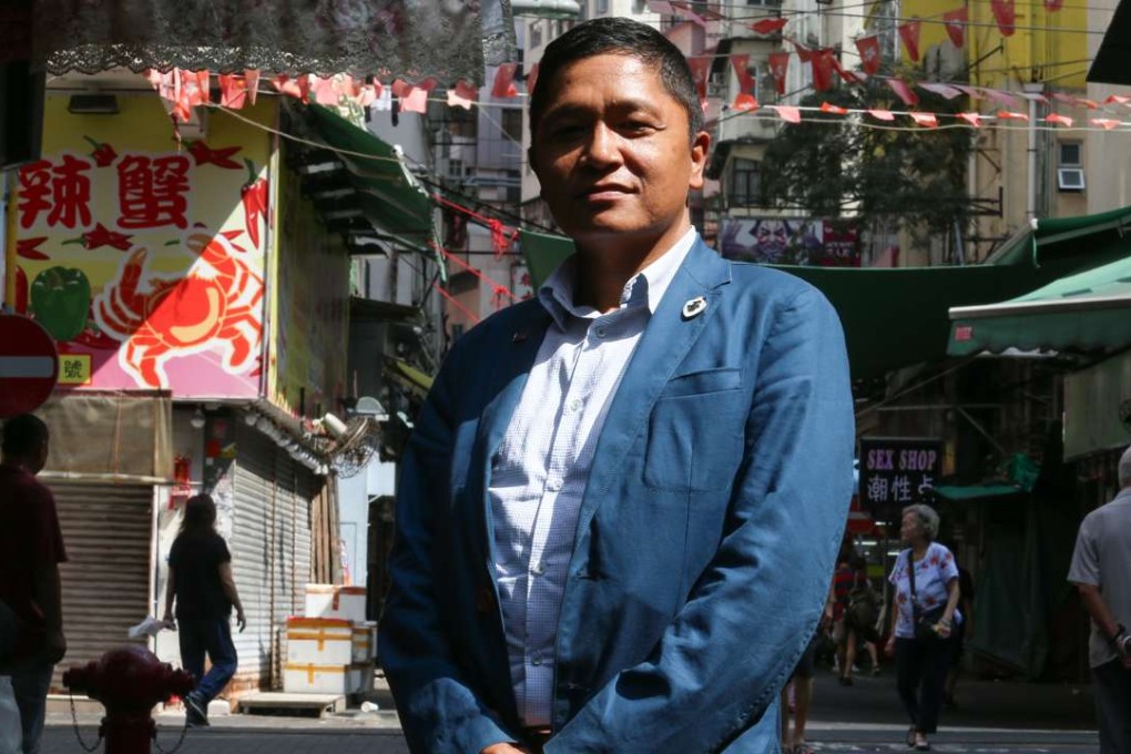 Nepali company director Prem Chandr Tamang says he has also been a victim of Nepali gangs in the last two years. Photo: K. Y. Cheng