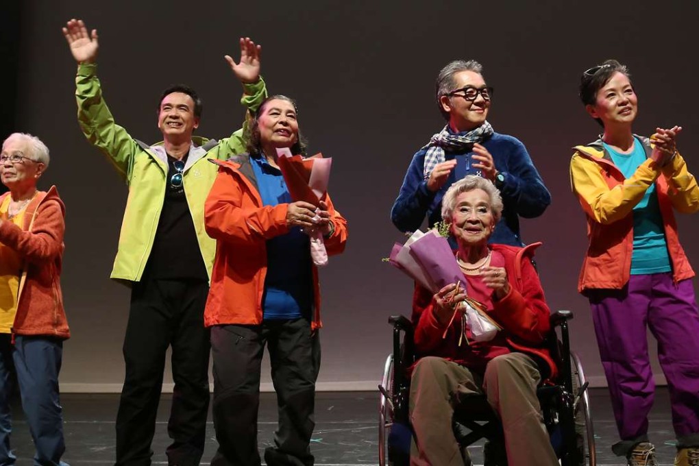 Elderly people taking part in Elderly Day celebrations organised by the Hong Kong Christian Society. Photo: Jonathan Wong