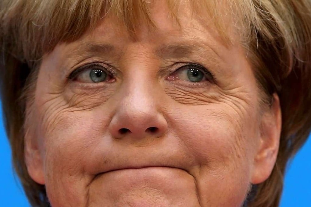 German Chancellor Angela Merkel told her conservative party on Sunday that she wants to seek a fourth term in elections next year. Photo: Reuters