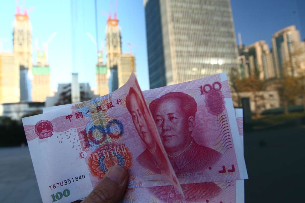 The yuan has fallen almost 6 per cent this year, making overseas acquisitions more expensive for Chinese firms. Photo: Simon Song