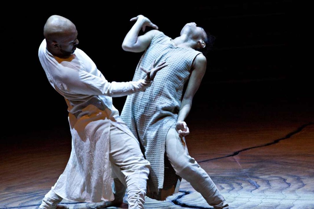 Akram Khan (left) in Until the Lions, which received its Asian debut at the Hong Kong Cultural Centre Grand Theatre. Photo: Jean-Louis Fernandez