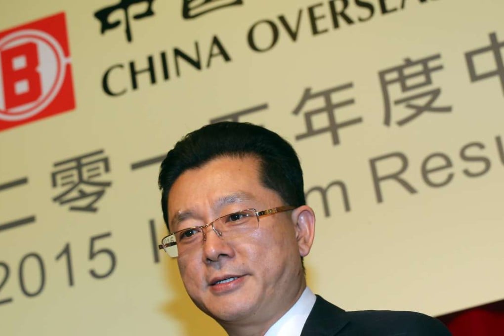 Last week’s surprise resignation of COLI chairman and CEO Hao Jianmin sent the company’s share price tumbling. Photo: David Wong