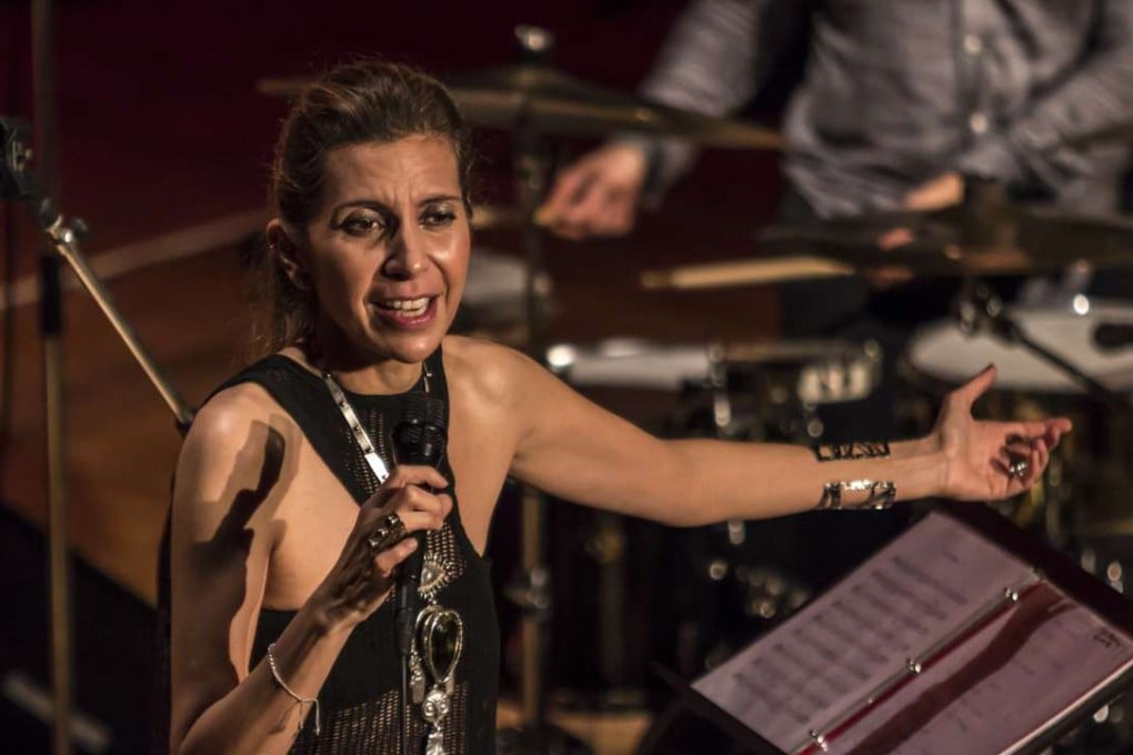 Mexican jazz singer Magos Herrera making her Hong Kong debut at City Hall. Photos: Alfonso Rosales