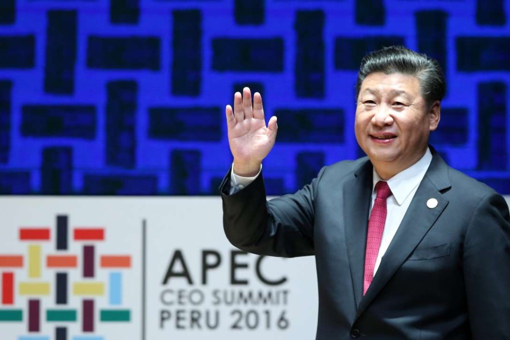 President Xi Jinping pictured at the Apec summit in Peru. Photo: EPA
