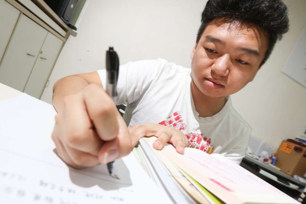 Meng Wen was inspired by Legco member Fernando Cheung. Photo: Felix Wong