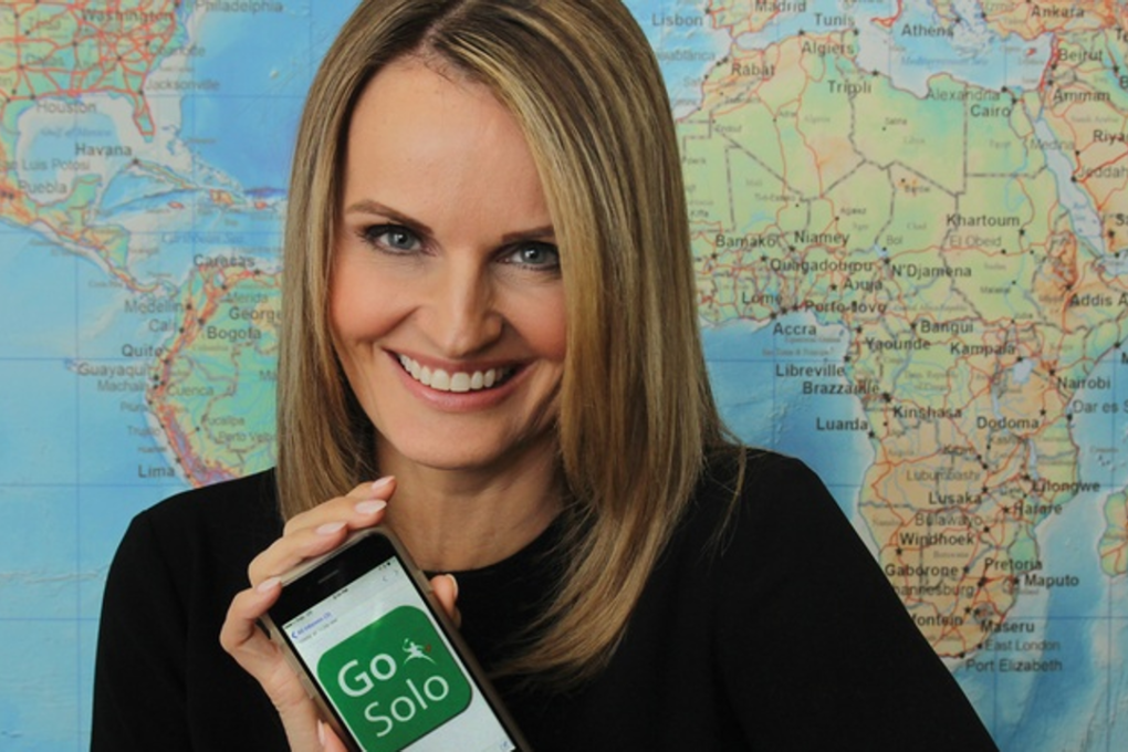 Go Solo, a new app developed by Travel Best Bets president Claire Newell, is tapping into a market that has grown threefold since 2013. Photo: Rob Kruyt