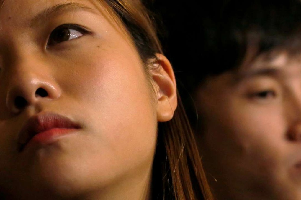 Localists Yau Wai-ching and Sixtus Baggio Leung Chung-hang were at the centre of an oath-taking storm over the past weeks that culminated in Beijing stepping in. Photo: Reuters