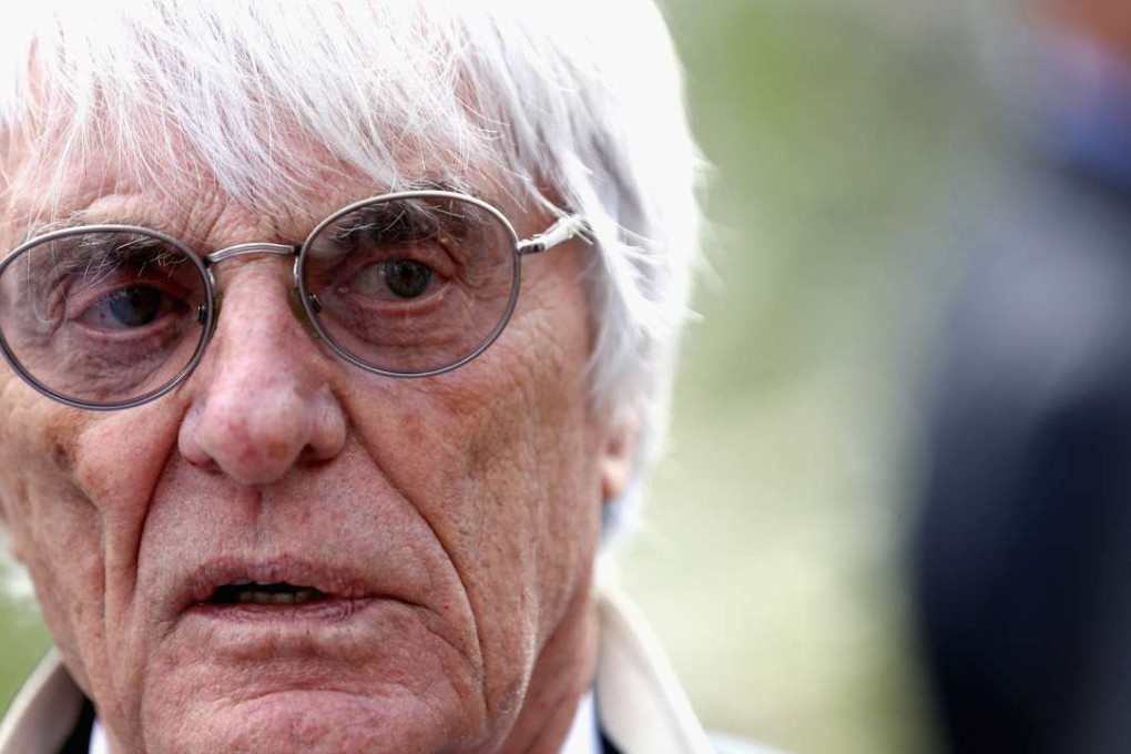 F1 boss Bernie Ecclestone says he wants Singapore to commit to a long term deal to host the Formula One Grand Prix. Photo: AFP