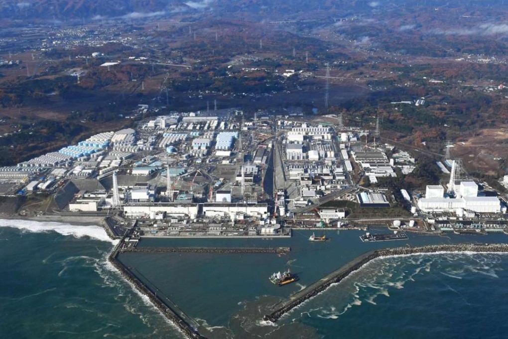 The Fukushima Dai-ichi nuclear power plant in Okuma, Fukushima Prefecture, after a strong earthquake hit off the coast of Fukushima, northern Japan. Photo: Kyodo