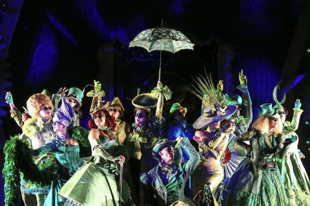 A scene from Wicked during its run in Singapore in September. The production seen in the Lion City and will go to Manila before arriving in Hong Kong on December 8.