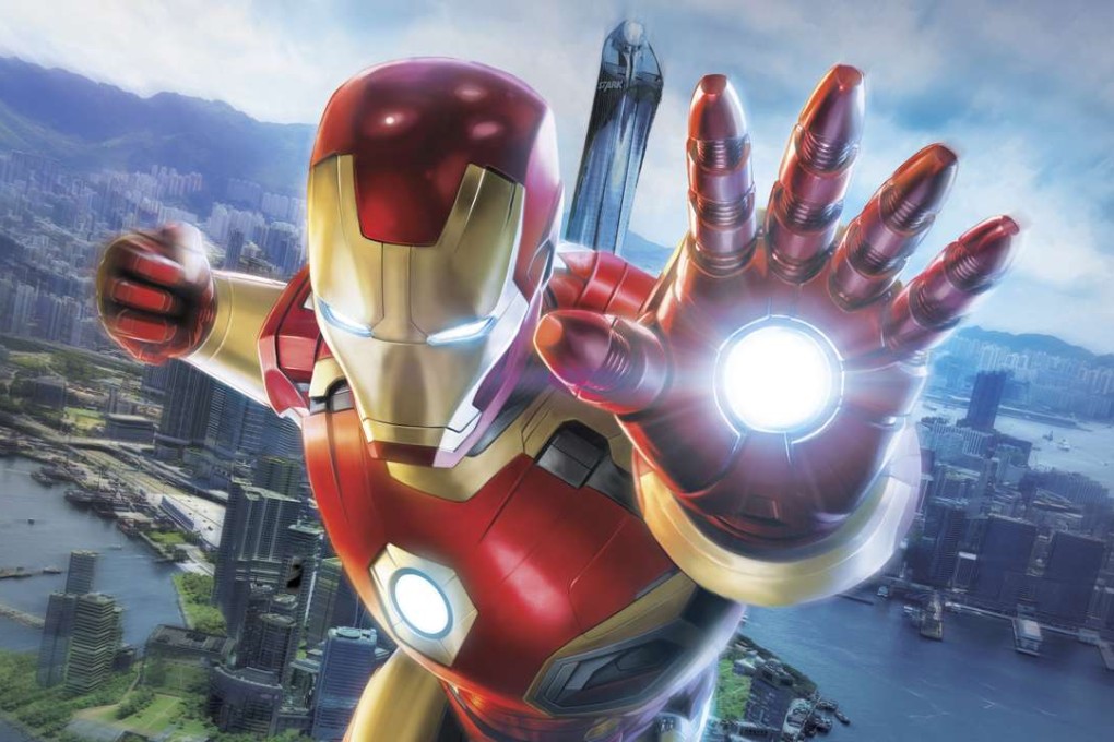 Artist's impression of Marvel's Iron Man Experience at Hong Kong Disneyland. Photo: Handout