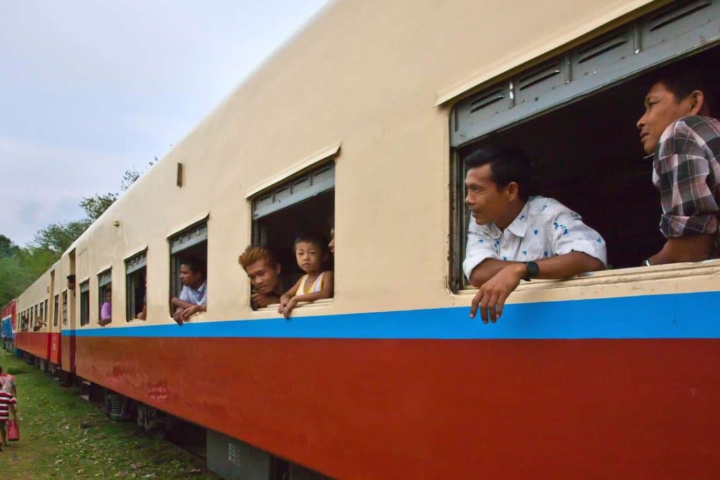 The train to Pyin Oo Lwin. Pictures: Alamy