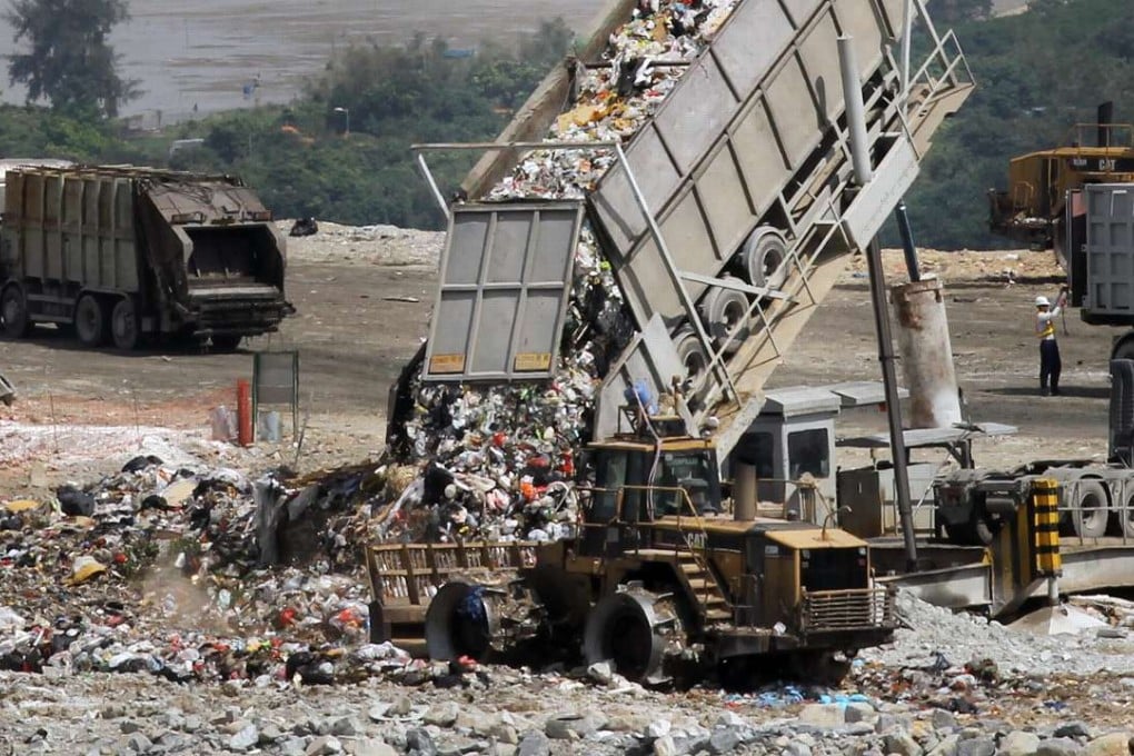 The city produced some 5.5 million tonnes of waste last year, mainly from homes. Photo: Edward Wong