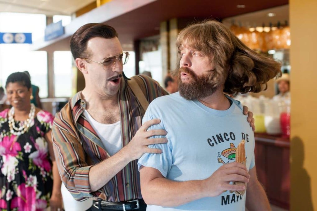 Jason Sudeikis (left) and Zach Galifianakis star in Masterminds (category IIA), directed by Jared Hess.