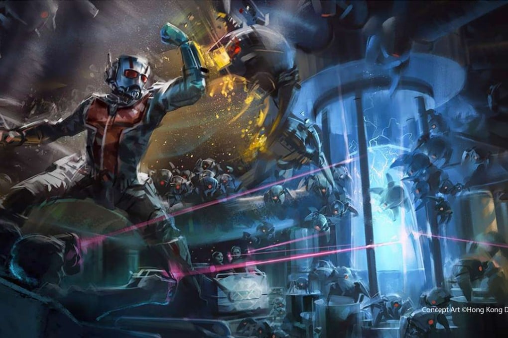 Hong Kong DisneyLand Marvel Super Hero Attraction