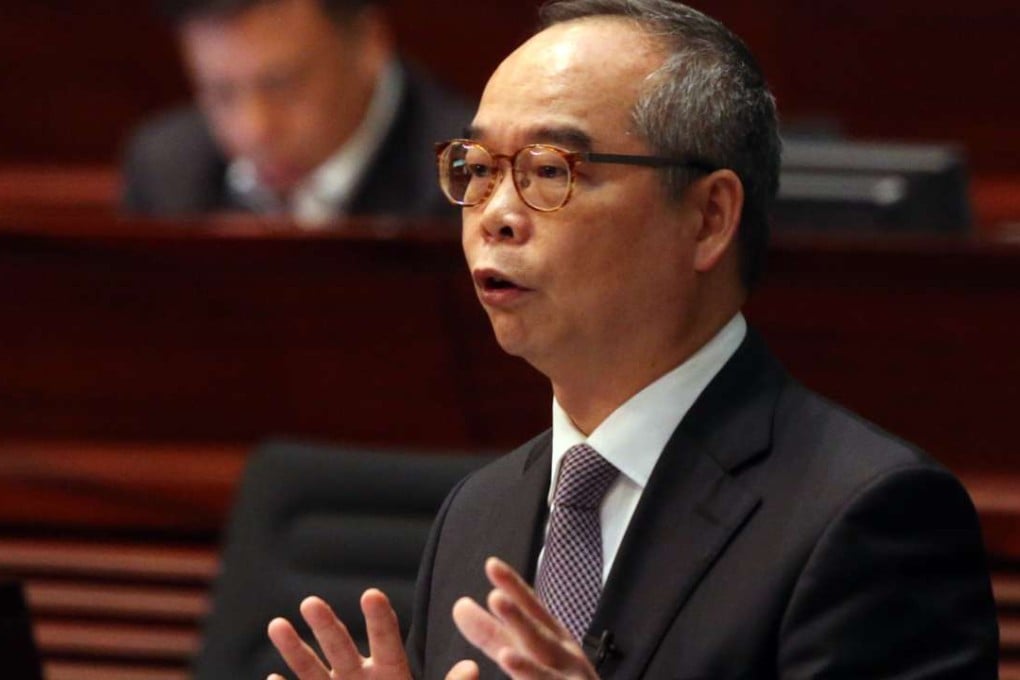 Secretary for Home Affairs Lau Kong-wah insists the funds grant for uniformed group Hong Kong Army Cadets Association was done ‘in due process’. Photo: David Wong