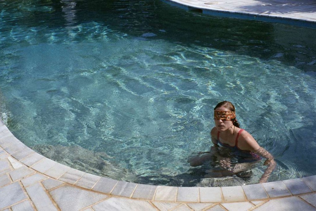 Greek actress Angeliki Papoulia in Dogtooth (2009), directed by Yorgos Lanthimos.