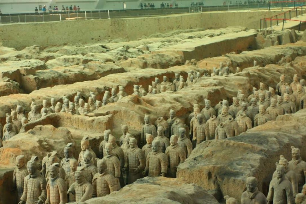 The famous Terracotta warrior sare among the many treasures from the ancient world in Xian. Photo: ImagineChina