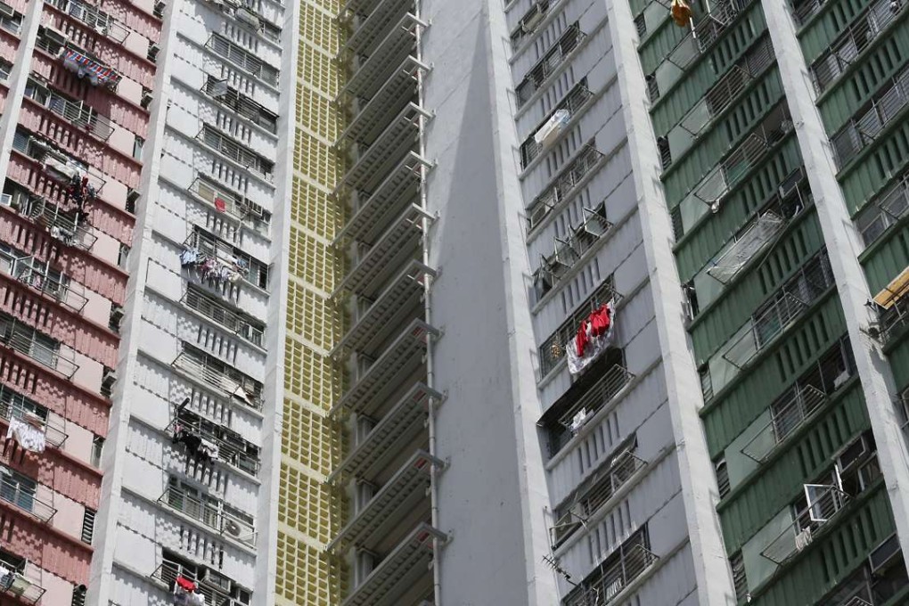 Experts say public housing tenants have low confidence in reparation works outsourced by the government. Photo: Felix Wong