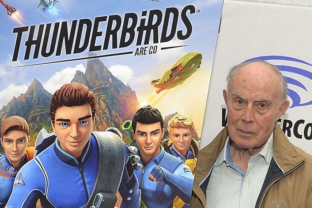 David Graham at the Amazon Original Series Thunderbirds Are Go Panel at LA’s WonderCon held last March. Photo: AFP