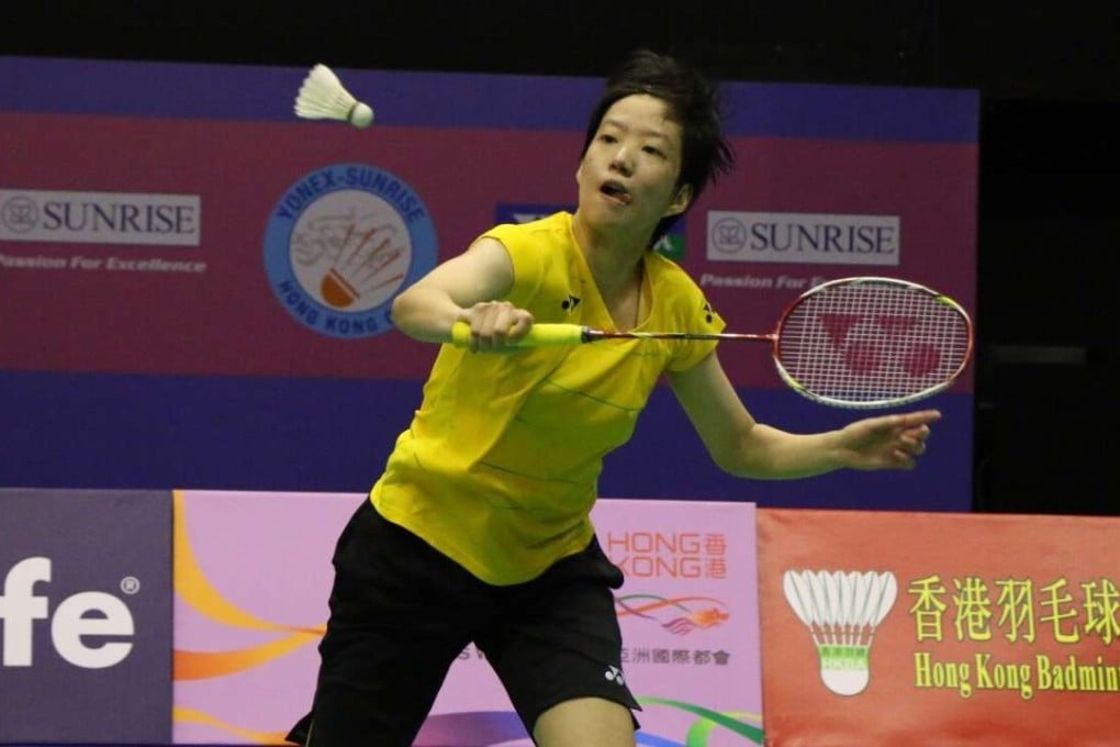 Cheung Ngan-yi makes a return against former world No 1 Saina Nehwal of India during her quarter-final victory. Photo: Chan Kin-wa