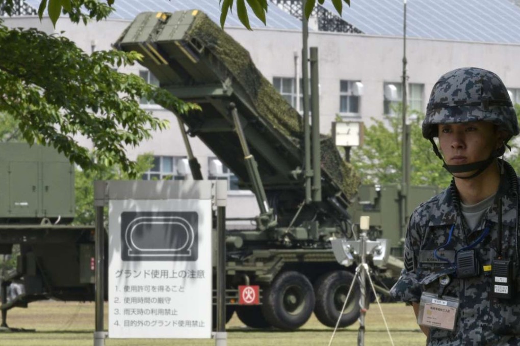 A file photo of a Patriot missile interceptor system in Tokyo. Photo: EPA