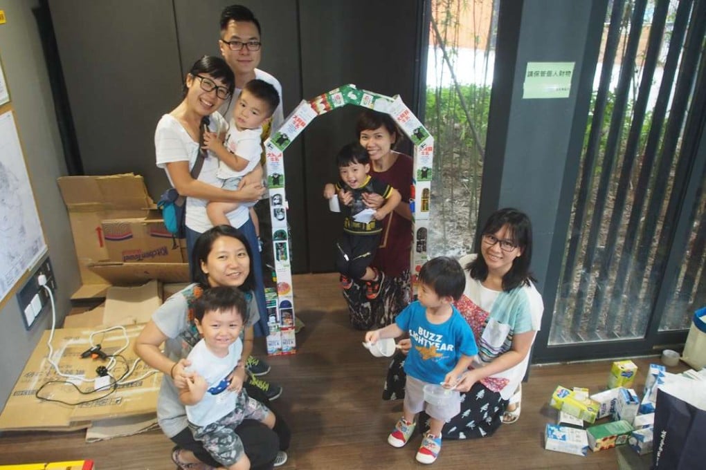 Through meetings the mums found their ­children had a common ­interest in handcrafts. Photo: SCMP Pictures