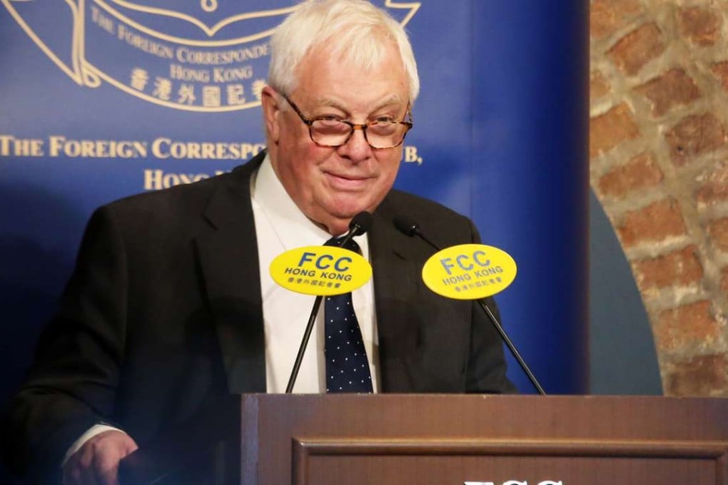 Former Hong Kong governor Chris Patten says oath-taking is a serious matter and should not be ridiculed. Photo: David Wong