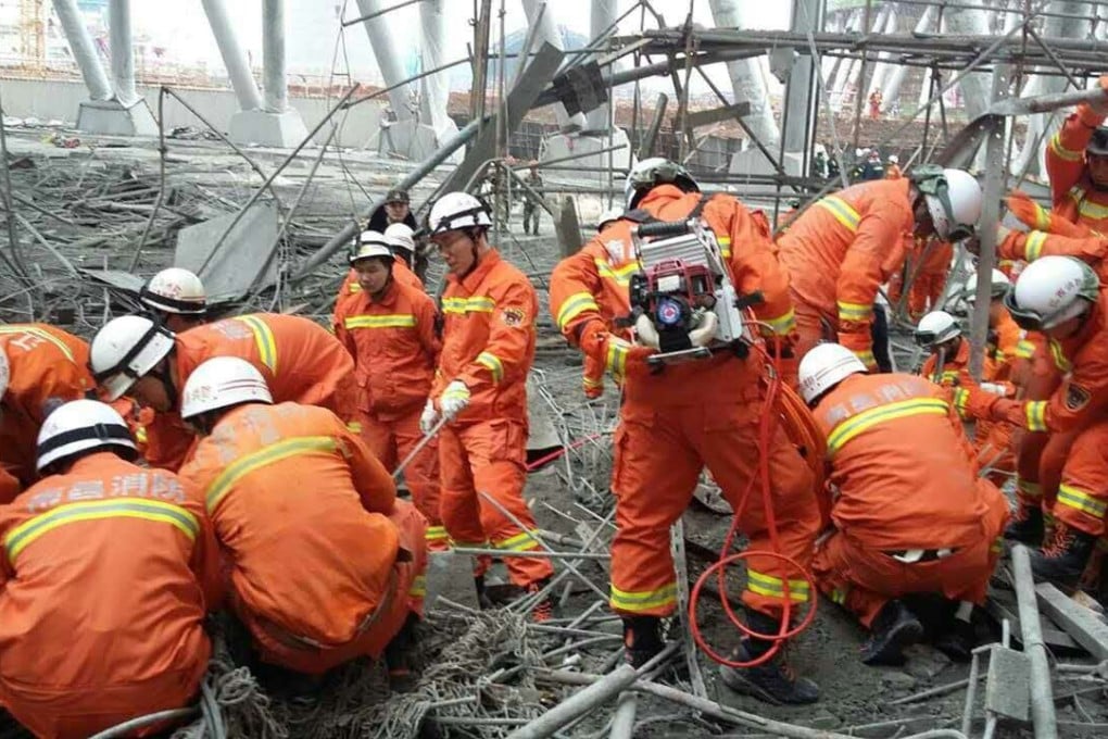 The Fengcheng power plant industrial disaster on Thursday killed almost an entire shift of workers, making it one of the deadliest in China. Photo: EPA