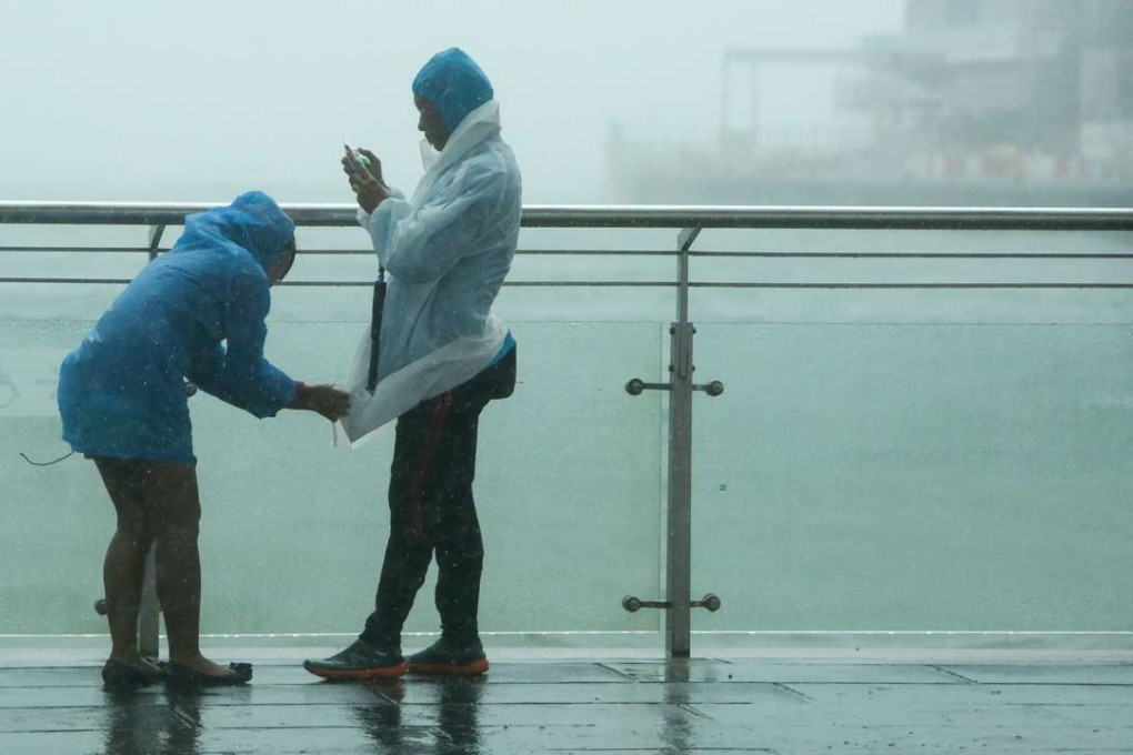 Tropical storm Tokage is unlikely to bring scenes like this to Hong Kong this weekend. Photo: Edmond So