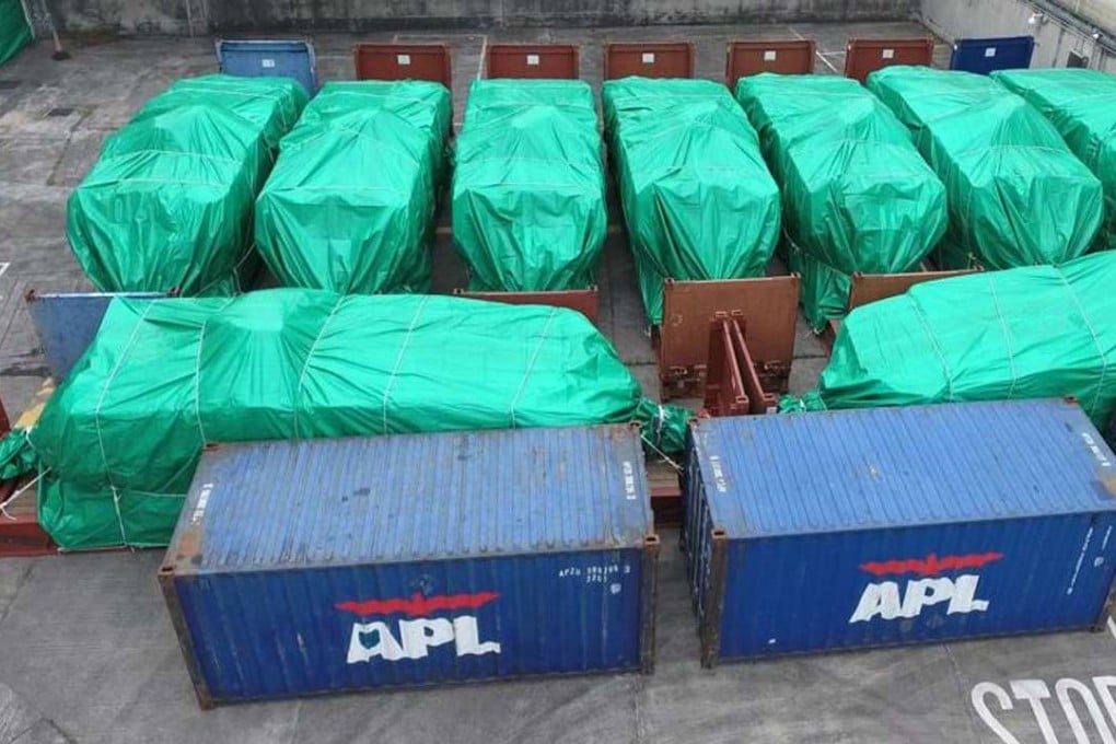 According to reports, the ship carrying the equipment set sail from Taiwan but docked in Xiamen. Photo: FactWire