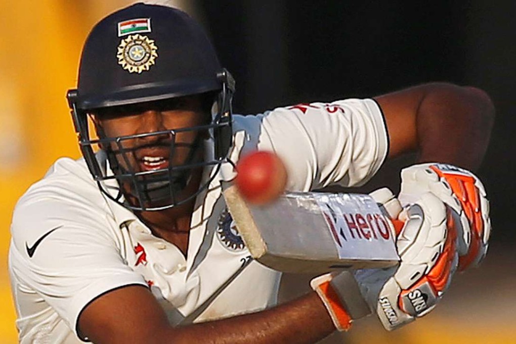 Ravichandran Ashwin plays a shot during his half-century for India. Ashwin’s knock was vital for the home side on day two of the third test against England. Photos: Reuters