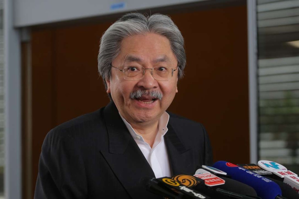 Financial Secretary John Tsang emphasised that this was just a regular working trip. Photo: SCMP Pictures