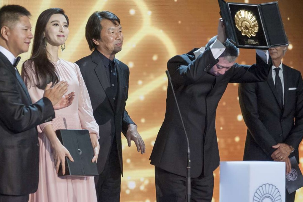 I am not Madame Bovary, starring Fan Bingbing (second from left) has been charged with inflating box-office collections. Photo AFP