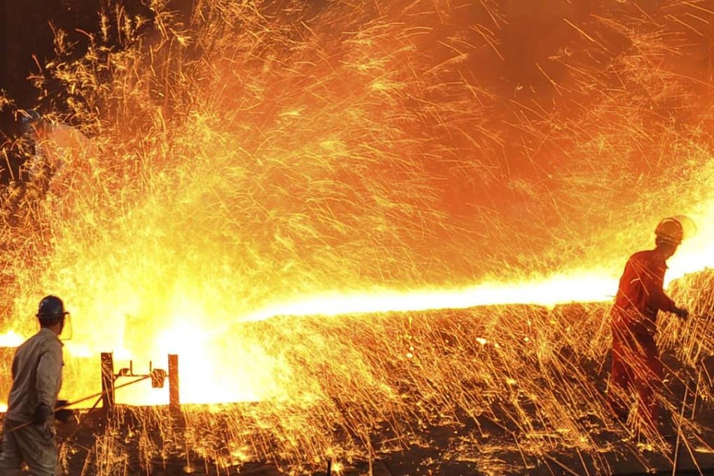 China is cutting back its coal and steel sectors as the government attempts to shift the focus of the nation’s economy away from heavy industry. Photo: Reuters