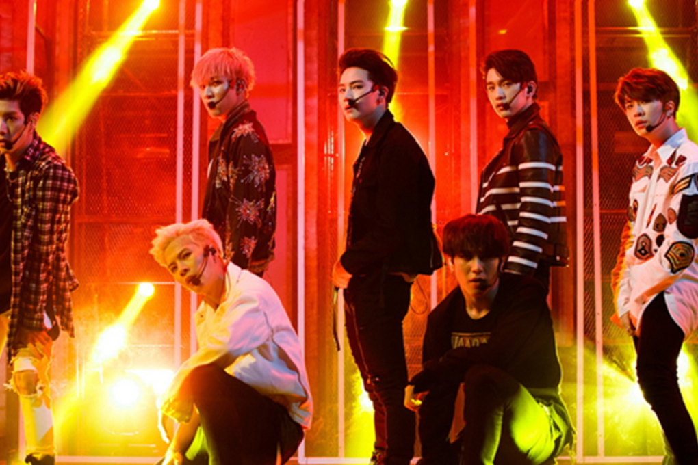 JYP boy band GOT7 will participate at the 2016 Mnet Asian Music Awards at the AsiaWorld-EXPO, Hong Kong, Friday. Photo: CJ E&M