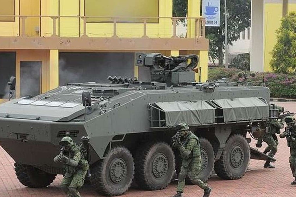 The AV-81 is Singapore’s most advanced military vehicle, says analyst Antony Wong Dong. Photo: SCMP Pictures