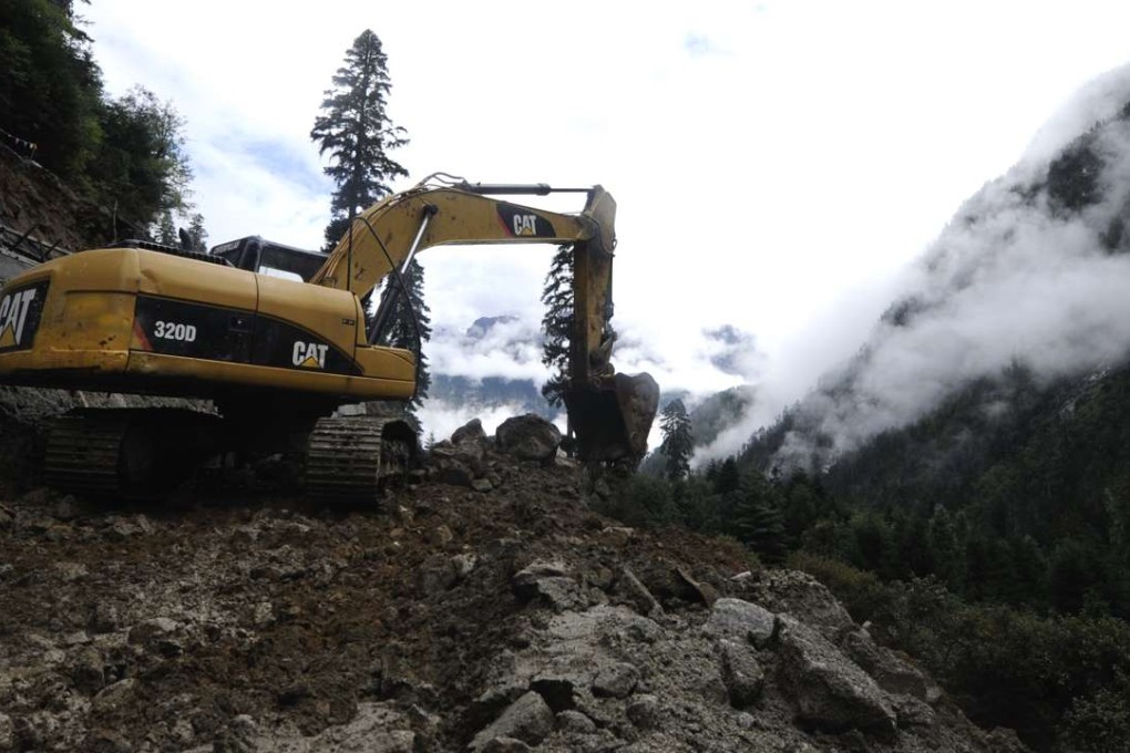 Roads, bridges, buildings and other municipal infrastructure construction accounted for 73 per cent of the parent company’s gross profit last year. Photo: Xinhua