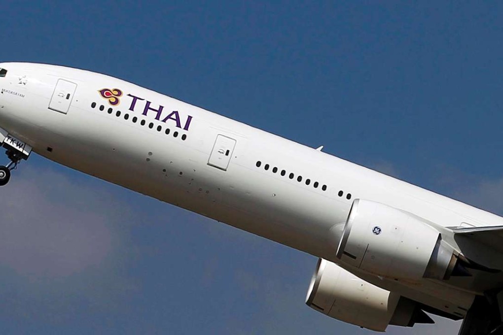 A Thai Airways Boeing 777-300ER plane takes off from Bangkok's Suvarnabhumi Airport. Photo: Reuters